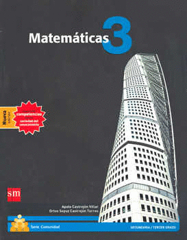 MATEMATICAS 3 SECUNDARIA COMUNIDAD