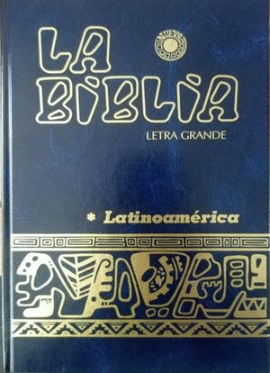 BIBLIA LATINOAMERICA LETRA GRANDE COLOR