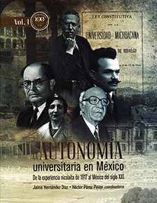 AUTONOMIA UNIVERSITARIA EN MEXICO LA VOL. I