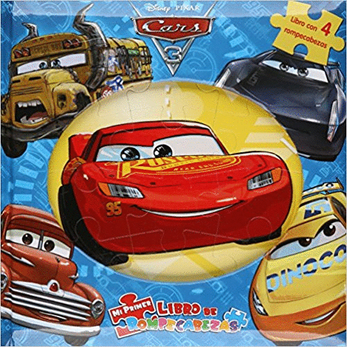 CARS 3 MI PRIMER LIBRO DE ROMPECABEZAS