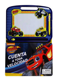 BLAZE AND THE MONSTER MACHINES CUENTA A TODA VELOCIDAD CON PLUMA Y PIZARRN MAGNTICO