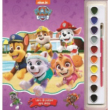 PAW PATROL LIBROS DE POSTERS PARA PINTAR