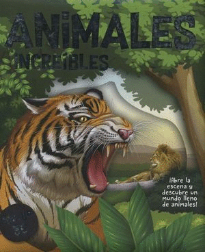 ANIMALES INCREIBLES LIBRO POP UP