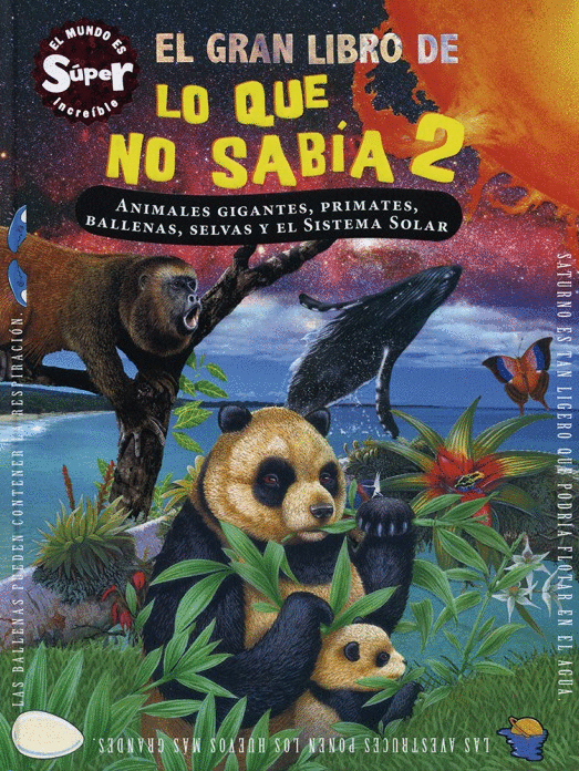 GRAN LIBRO DE LO QUE NO SABIA 2 (PASTA DURA)