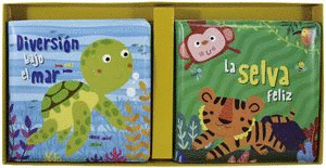 LIBROS PARA EL BAO DIVERSION BAJO EL MAR LA SELVA FELIZ