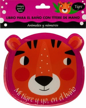 TIGRE / LIBRO PARA EL BA�O CON TITERE DE MANO