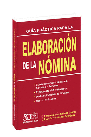 GUIA PRACTICA PARA LA ELABORACION DE LA NOMINA