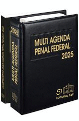 MULTI AGENDA PENAL FEDERAL Y COMPLEMENTO 2024