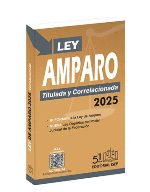 LEY DE AMPARO 2025 (BOLSILLO)