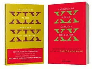 ANTOLOGIA DE POESIA MEXICANA SIGLO XIX Y XX 2 TOMOS