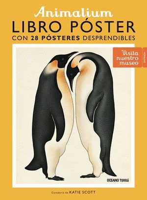 ANIMALIUM LIBRO POSTER CON 28 POSTERES DESPRENDIBLES