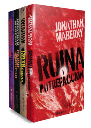 PAQUETE SERIE RUINA Y PUTREFACCION 4 VOLUMENES