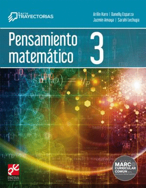 PENSAMIENTO MATEMATICO 3 (TRAYECTORIAS)