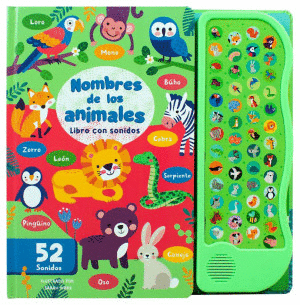 NOMBRES DE LOS ANIMALES  52 PALABRAS