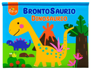 BRONTOSAURIO DINOSAURIO   POP UP