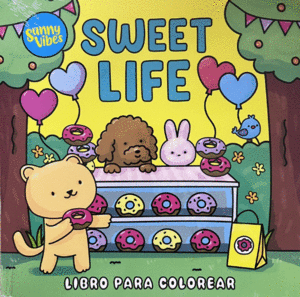 LIBRO PARA COLOREAR SWEET LIFE