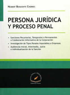 PERSONA JURIDICA Y PROCESO PENAL