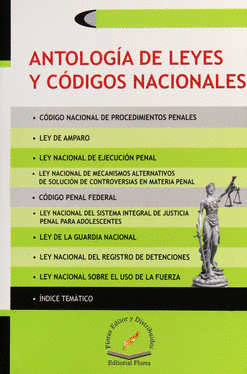 ANTOLOGIA DE LEYES Y CODIGOS NACIONALES
