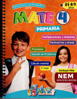 EJERCICIOS Y ACTIVIDADES PARA MATE 4 NEM PRIMARIA