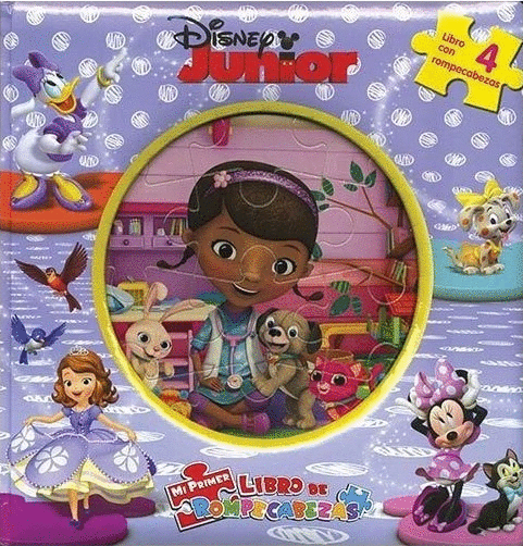 MI PRIMER LIBRO DE ROMPECABEZAS DISNEY JUNIOR NIA