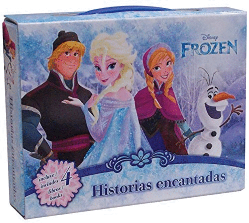 DISNEY FROZEN ARCON DE CUENTOS CON 4 LIBROS