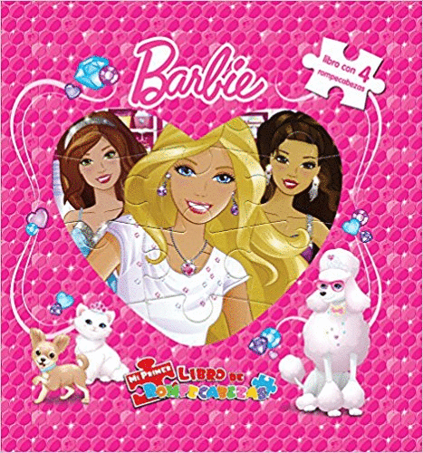 BARBIE MI PRIMER LIBRO DE ROMPECABEZAS