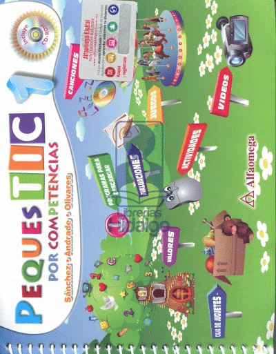 PEQUES TIC 1 POR COMPETENCIAS C/CD