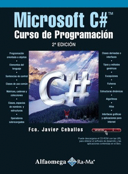 MICROSOFT C# CURSO DE PROGRAMACION