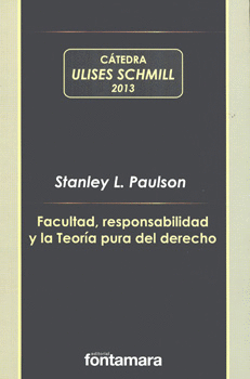 FACULTAD RESPONSABILIDAD Y LA TEORIA PURA DEL DERECHO