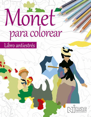 MONET PARA COLOREAR LIBRO ANTIESTRES