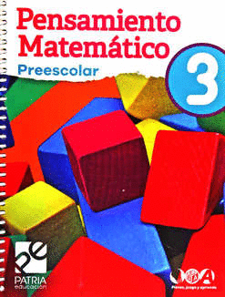 PENSAMIENTO MATEMATICO 3 PREESCOLAR PIENSO JUEGO Y APRENDO