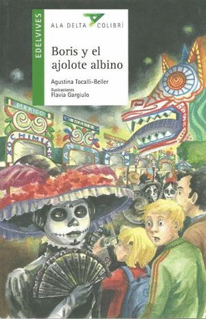 BORIS Y EL AJOLOTE ALBINO