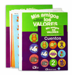 MIS AMIGOS LOS VALORES 2 PREESCOLAR KIT