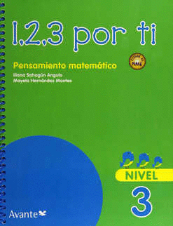 1 2 3 POR TI  NIVEL 3  PENSAMIENTO MATEMATICO  PREESCOLAR