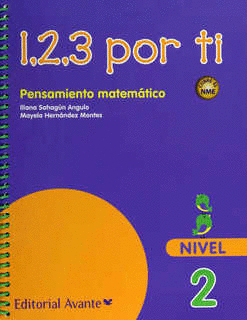 1 2 3 POR TI  NIVEL 2  PENSAMIENTO MATEMATICO  PREESCOLAR