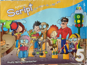 APRENDO SCRIPT 5 EJERCICIOS DE CALIGRAFIA PRIMARIA