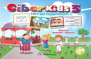 CIBER KIDS 3 PRIMARIA TICS POR COMPETENCIAS C/CD