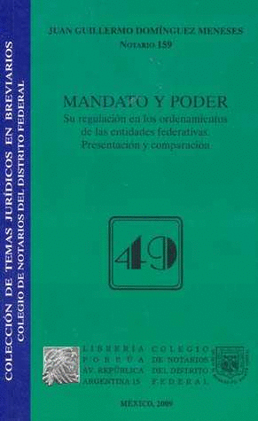 MANDATO Y PODER