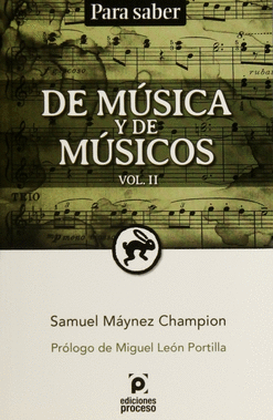 DE MUSICA Y DE MUSICOS VOL 2