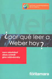POR QUE LEER A WEBER HOY