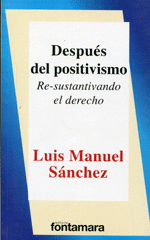 DESPUES DEL POSITIVISMO