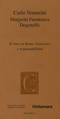 JUEZ EN ROMA FUNCIONES Y RESPONSABILIDAD EL