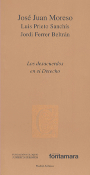 DESACUERDOS EN EL DERECHO LOS