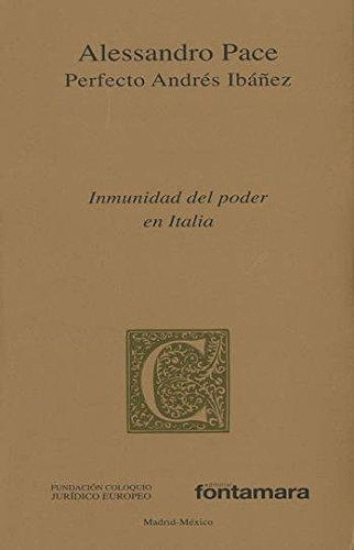 INMUNIDAD DEL PODER EN ITALIA
