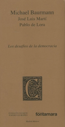 DESAFIOS DE LA DEMOCRACIA LOS