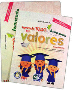 APRENDE TODO CON VALORES AVANZADO PREESCOLAR