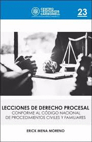 LECCIONES DE DERECHO PROCESAL