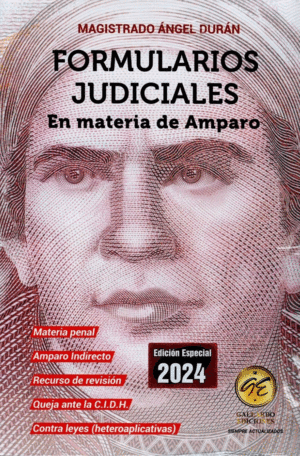 FORMULARIOS JUDICIALES EN MATERIA DE AMPARO 2025