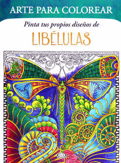 LIBELULAS ARTE PARA COLOREAR