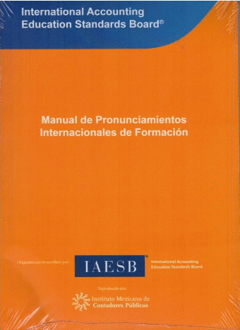 MANUAL DE PRONUNCIAMIENTOS INTERNACIONALES DE FORMACION